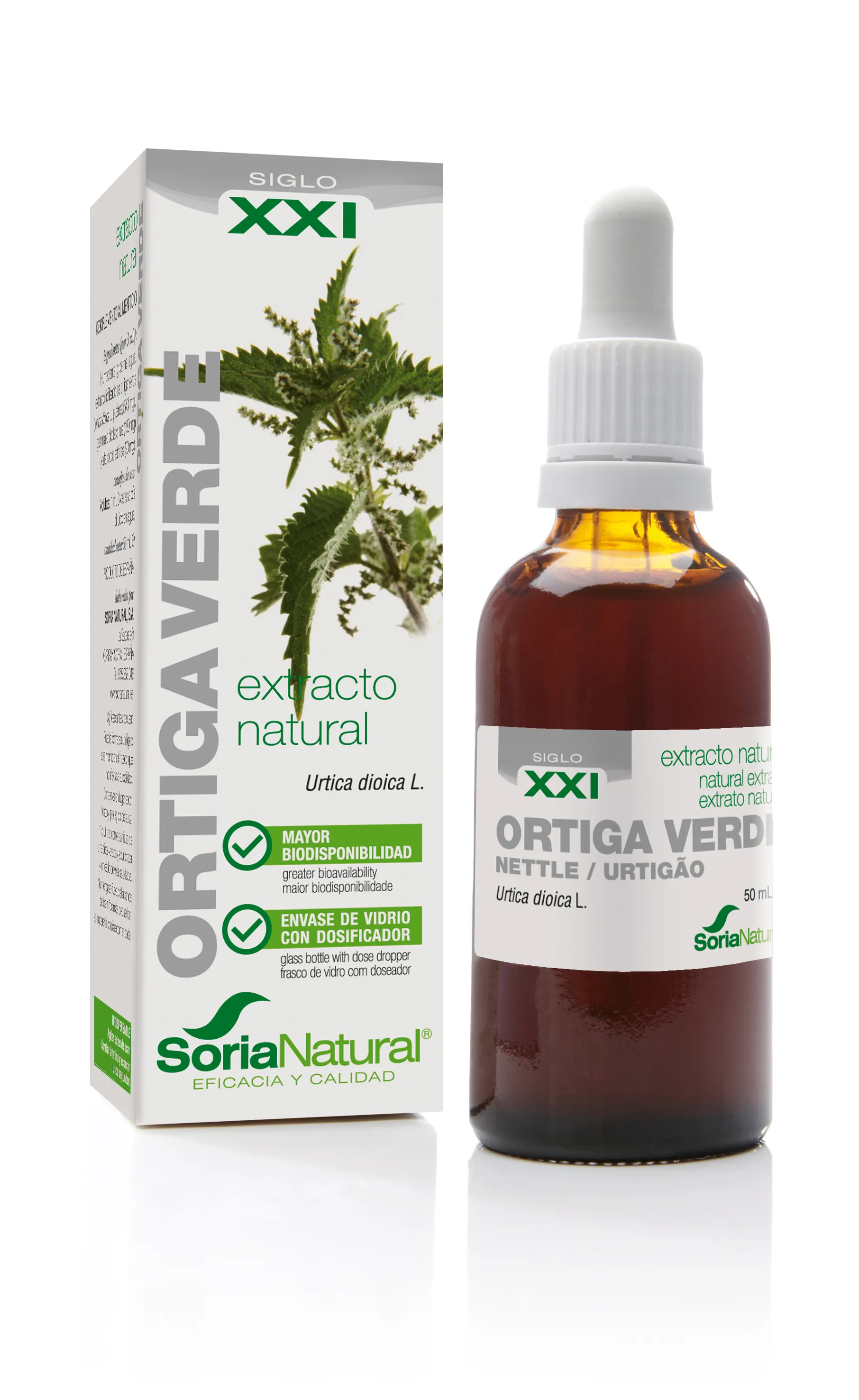 Estratto di ortica verde Soria S XXI 50 ml