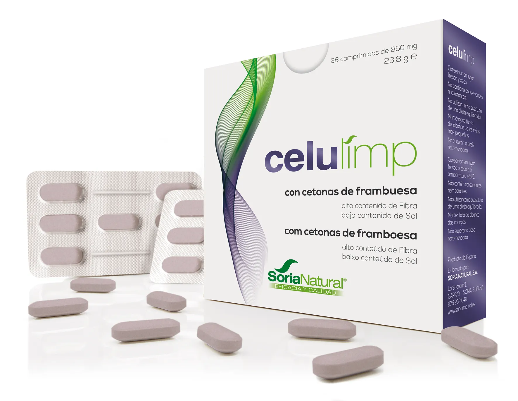 Soria Celu Limp 28 Comp 850 Mg