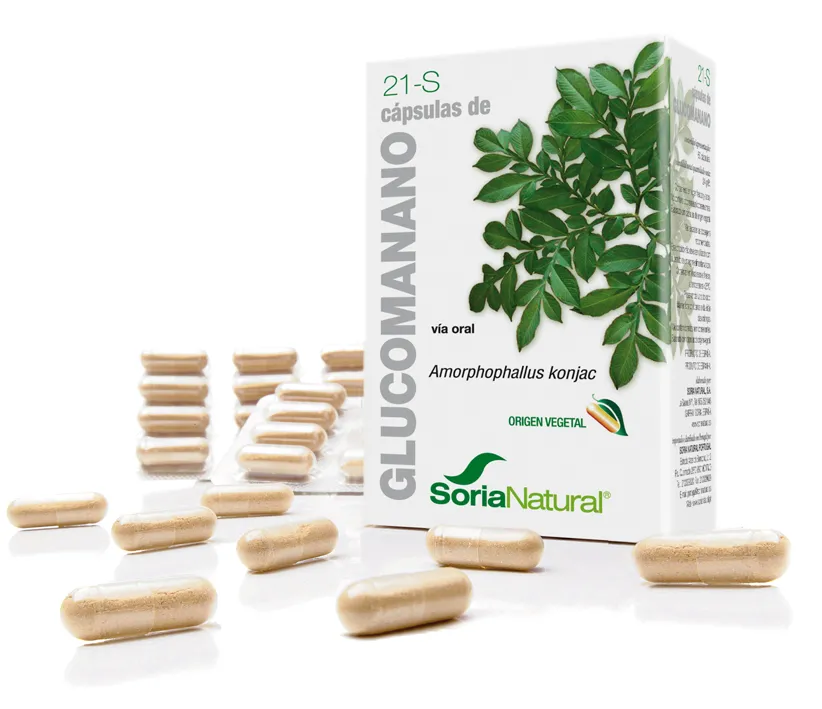 Soria 21-S Glucomannano 400 Mg 60 Cap