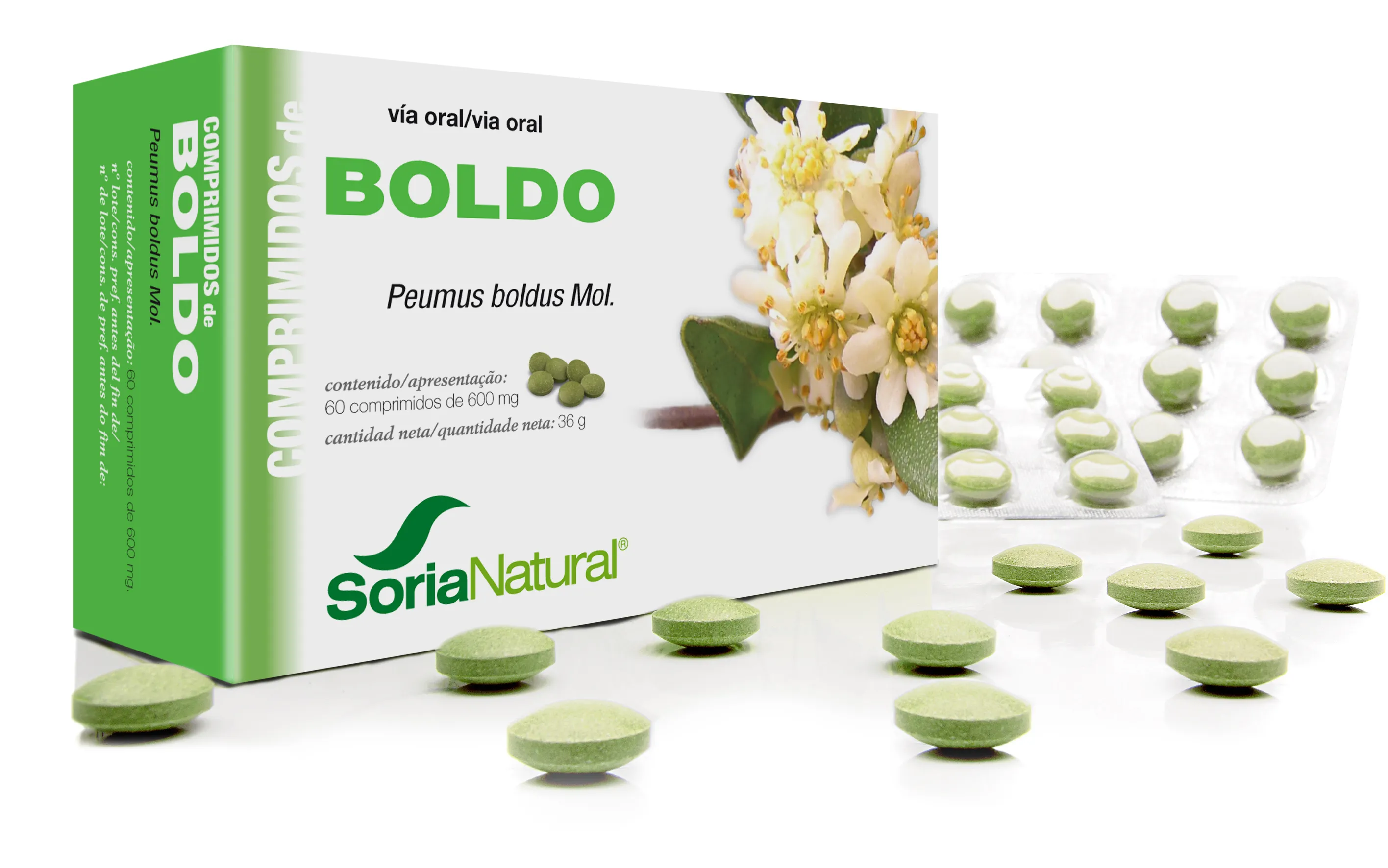 Soria Boldo 600 mg 60 compresse