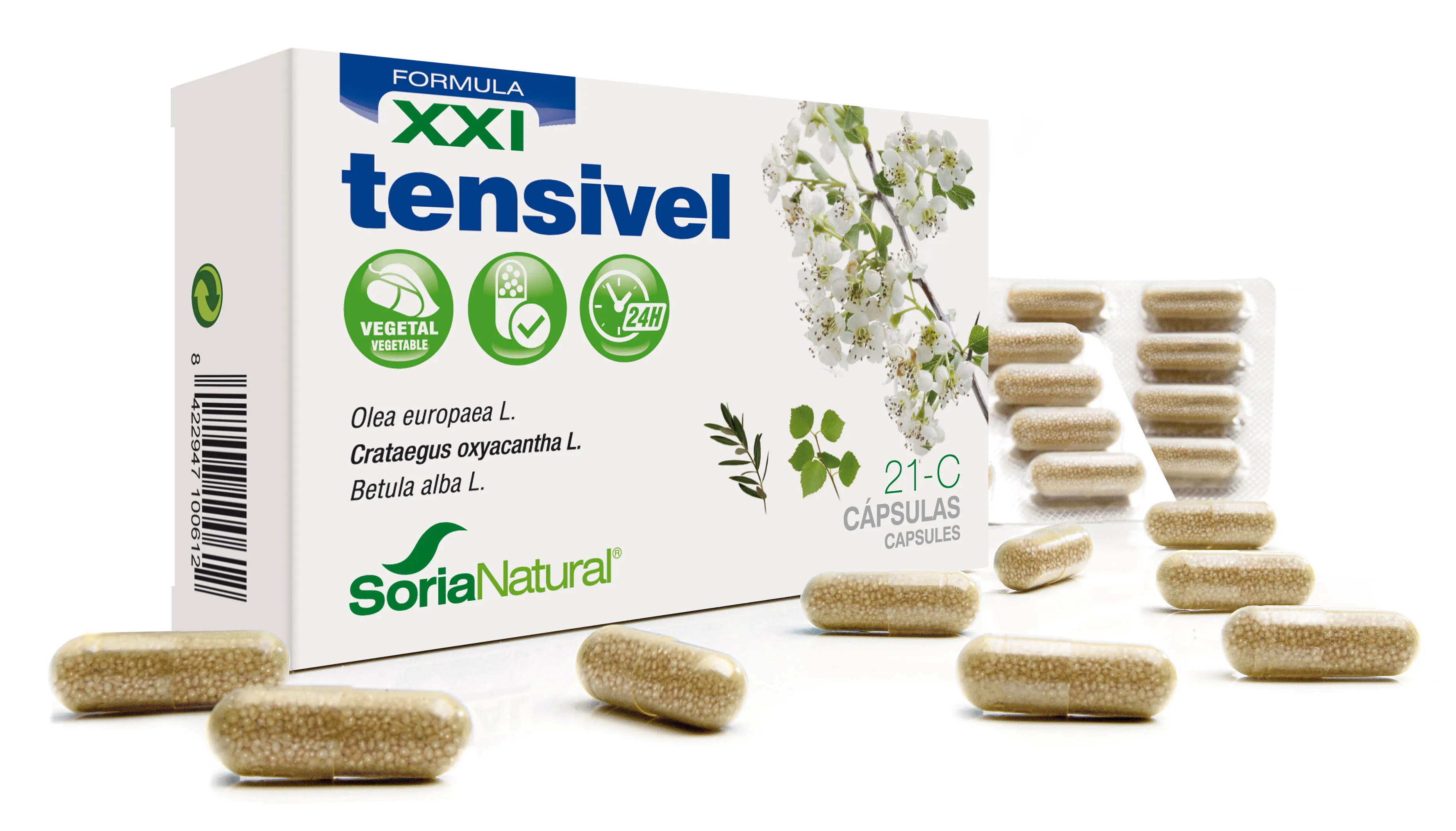 Soria 21-C Tensive 600 mg 30 capsule a rilascio prolungato