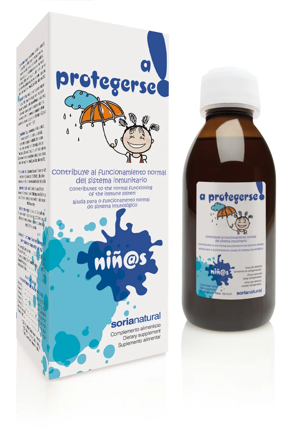 Sciroppo per bambini Soria per proteggersi 150 ml