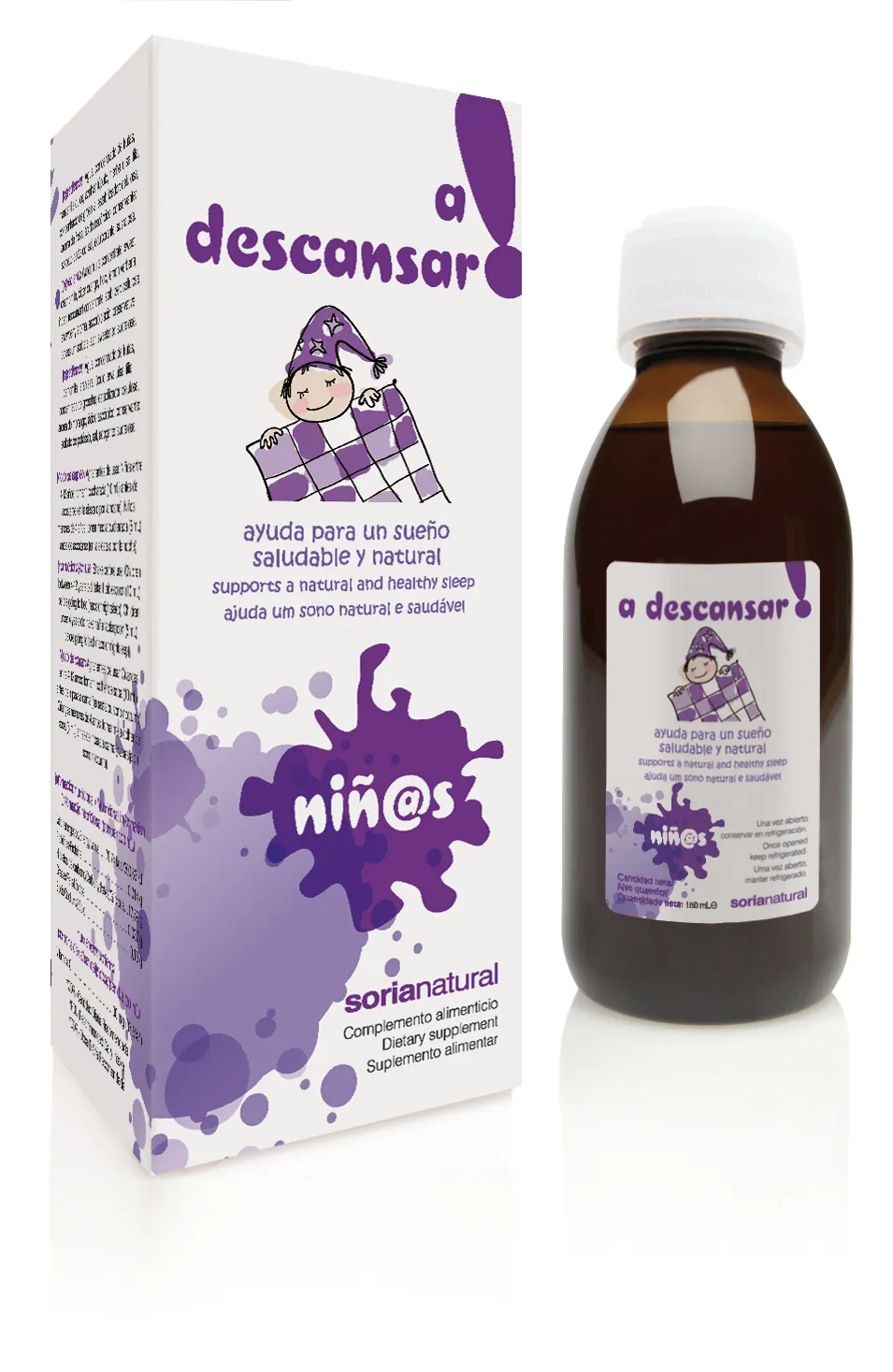 Sciroppo per bambini Soria A Descansar 150ml