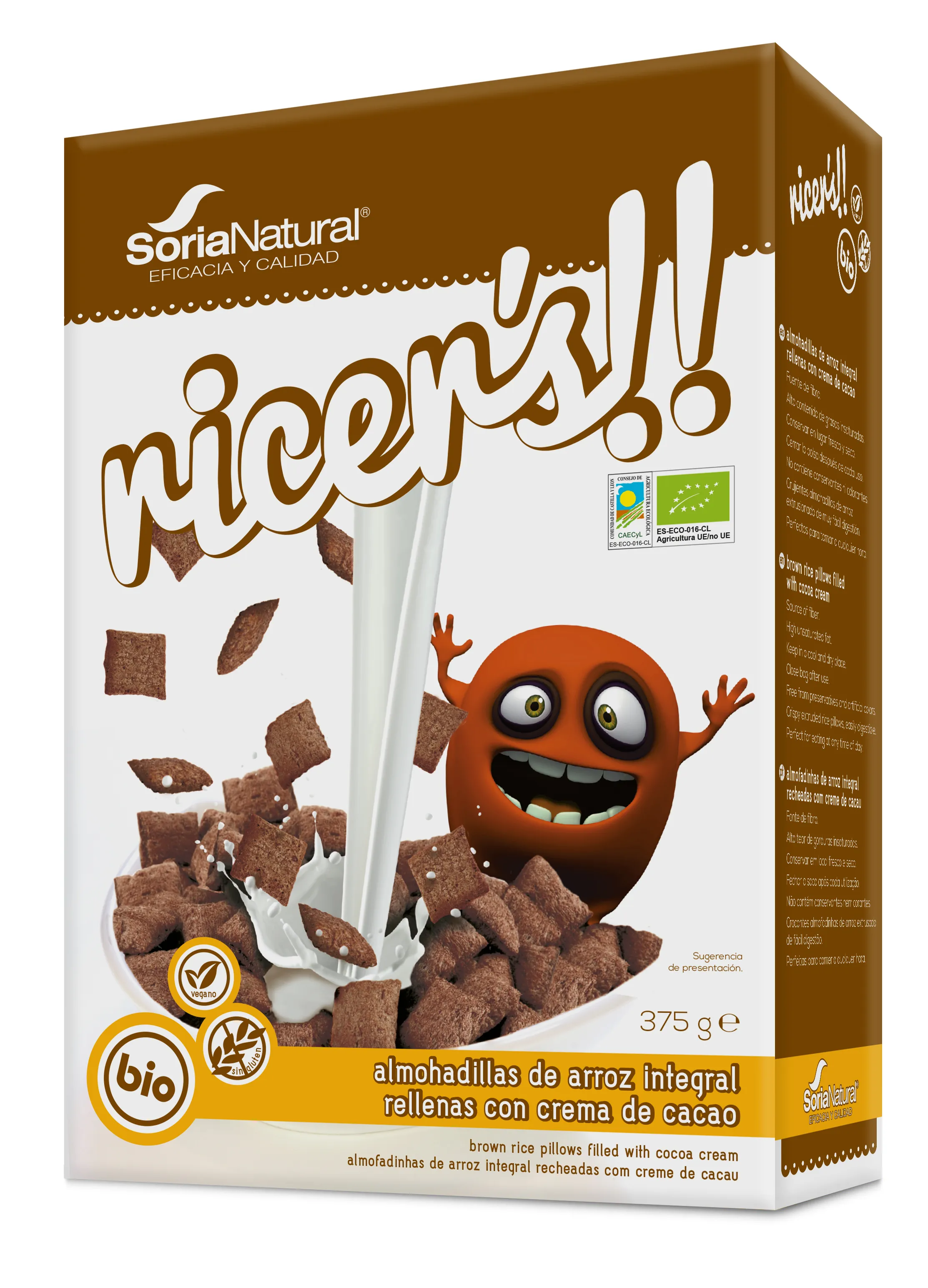 Alecosor Rice Pads S CONON – Cioccolato 375 g