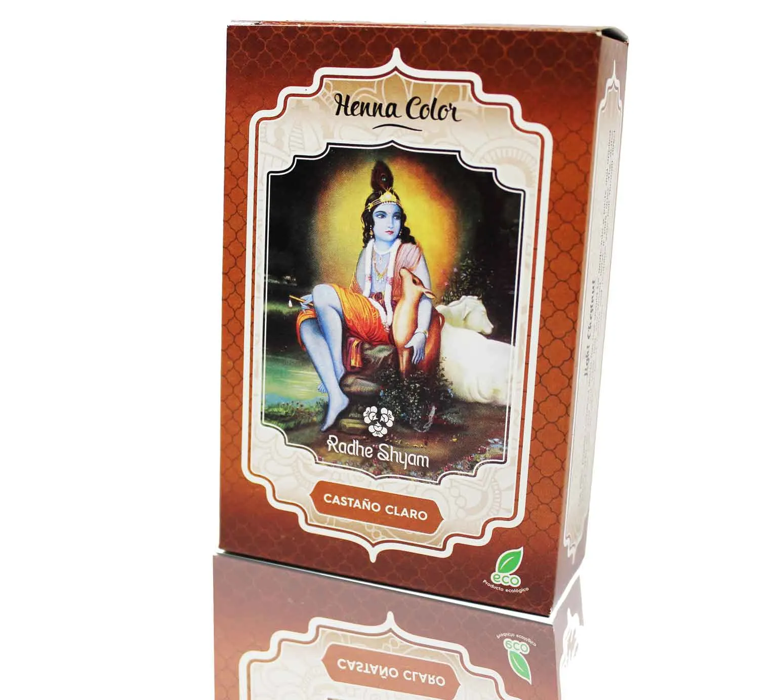 Polvere di Henna Radhe marrone chiaro 100 g