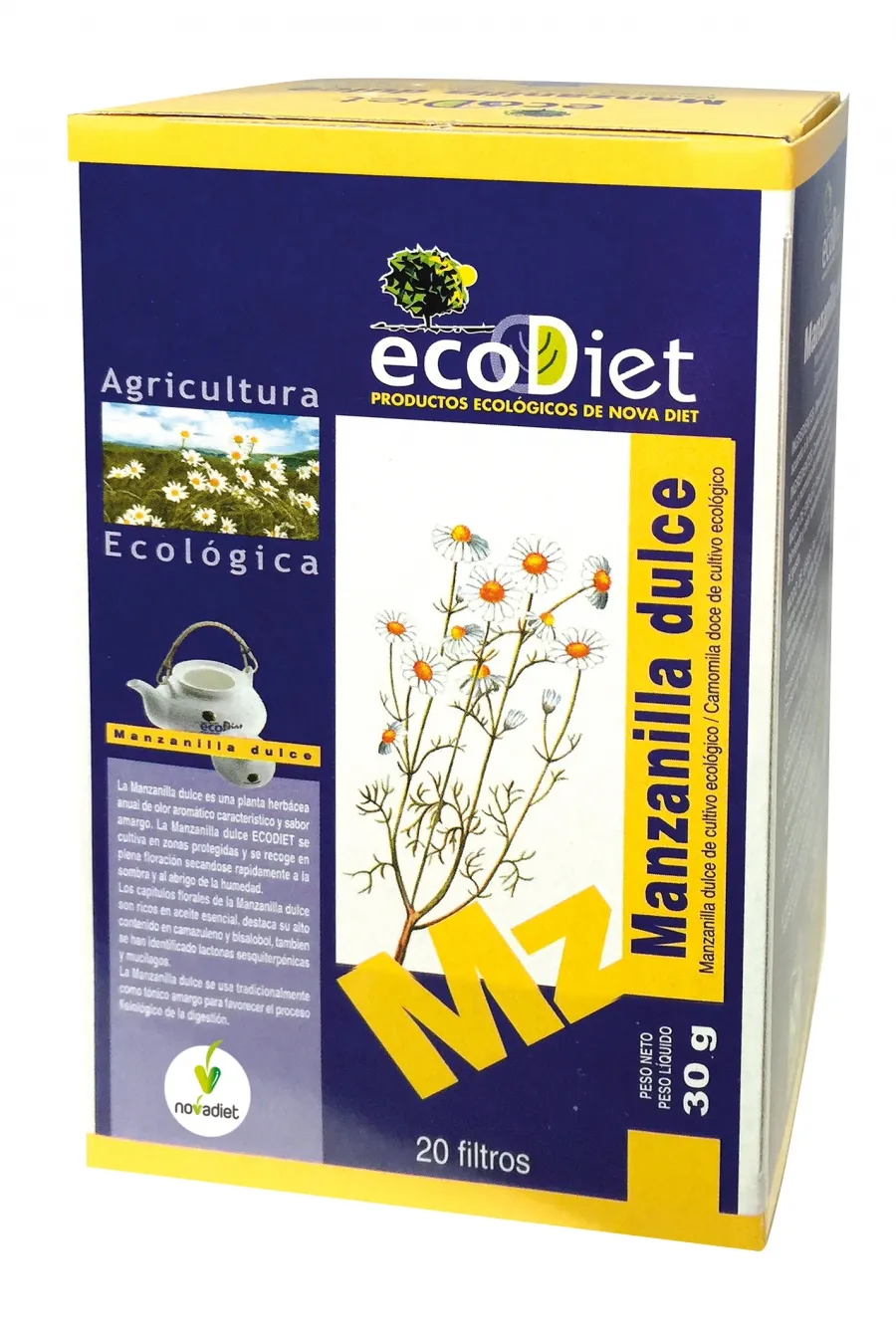 Novadien Infu Camomilla Ecodiet 20 Filtri