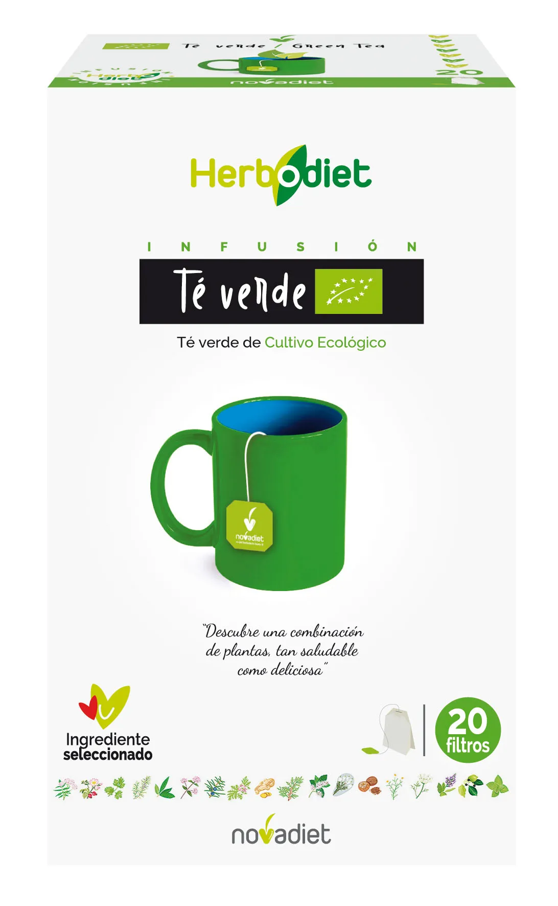 Novadien Infu Te Verde Eco Diet 20 Filtri