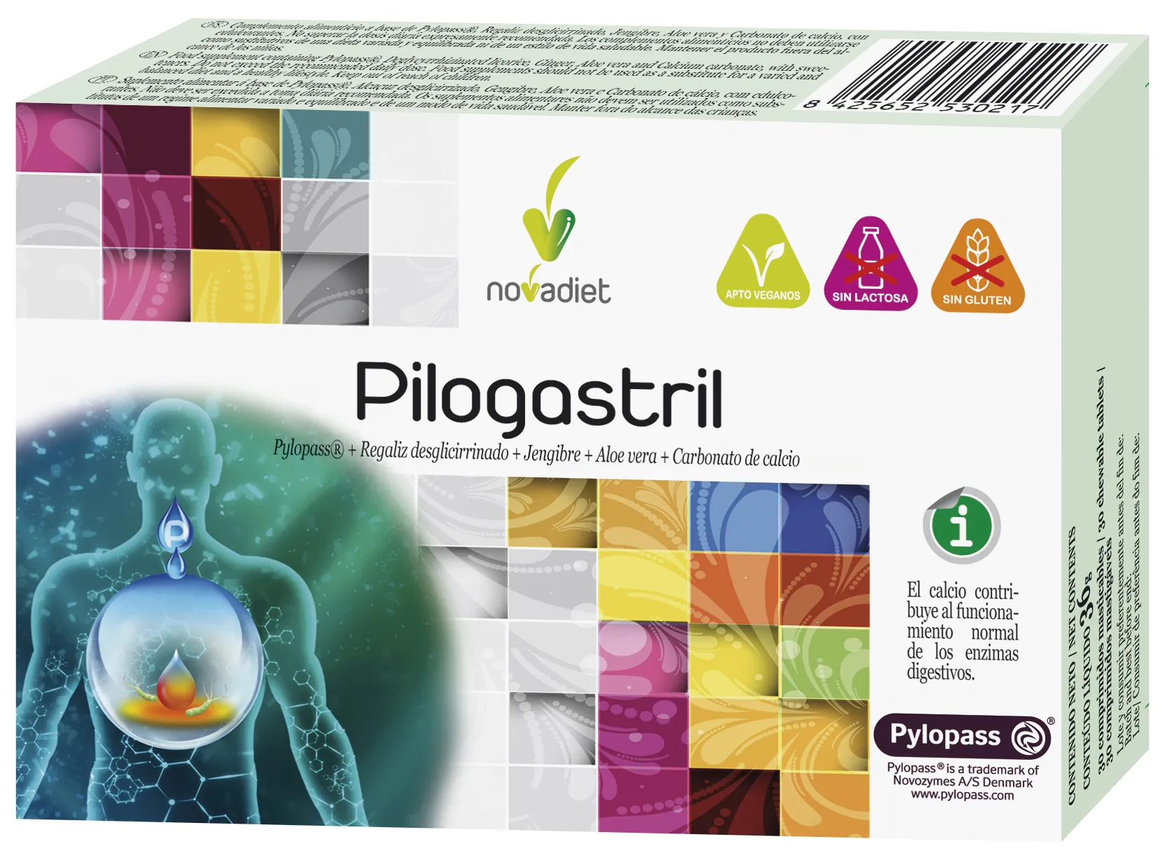 Novadien Pilogastril 30 Comp Masticabili