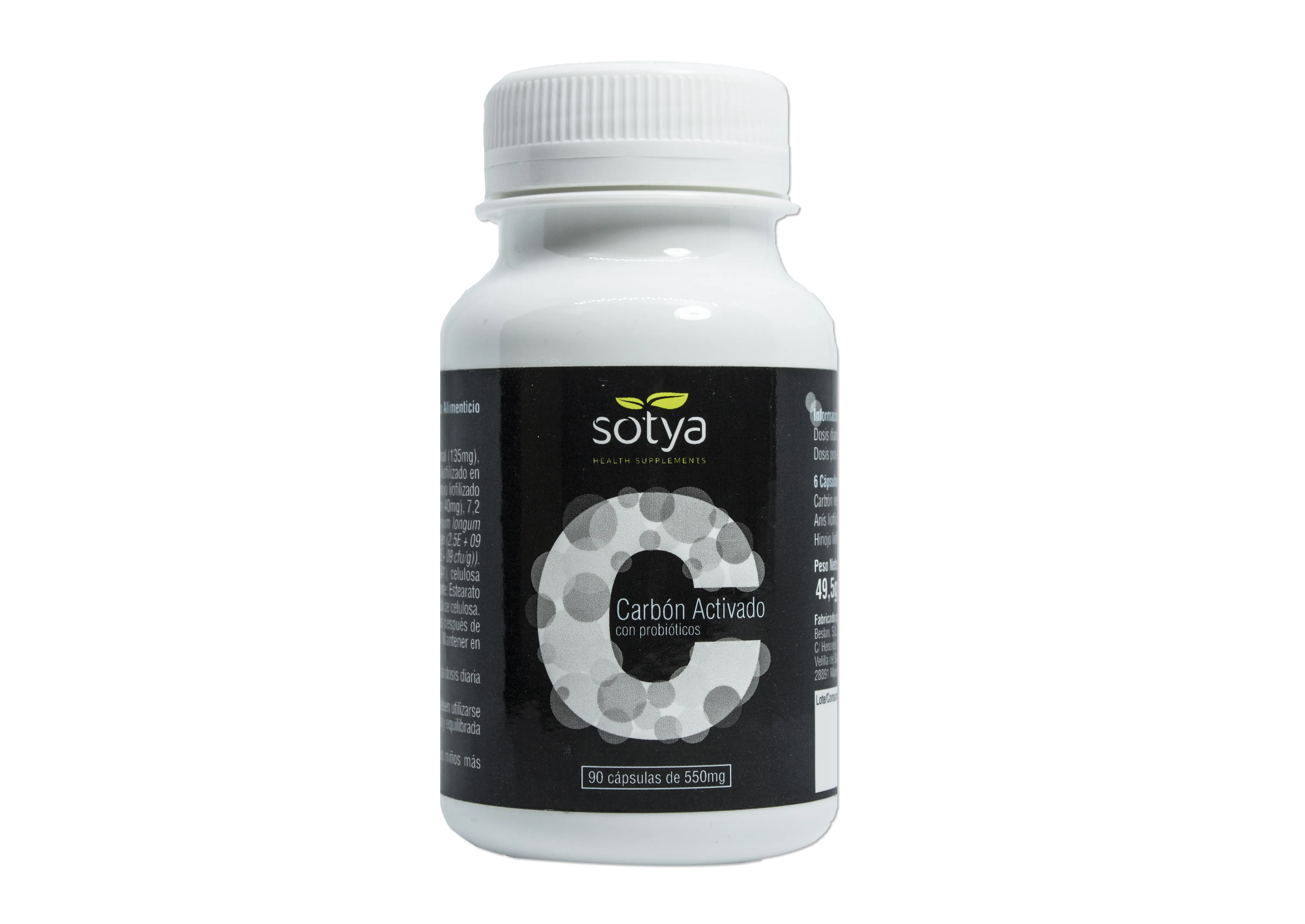 Sotya Carbone attivo con probiotico 90 capsule