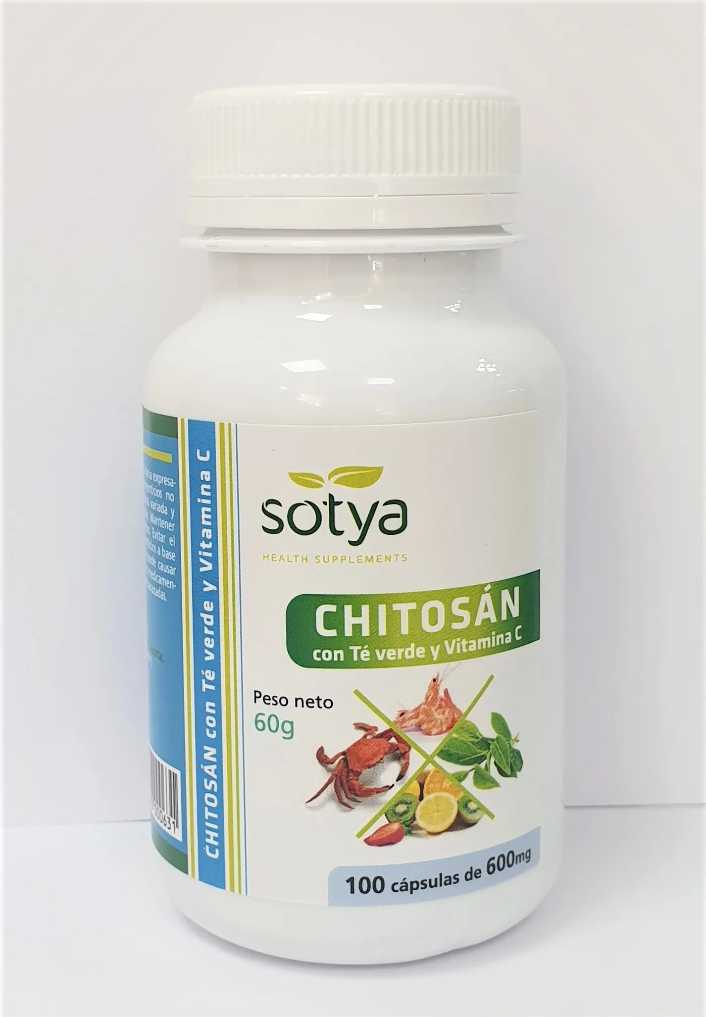Sotya Tè verde chitosano Vit C 100 capsule
