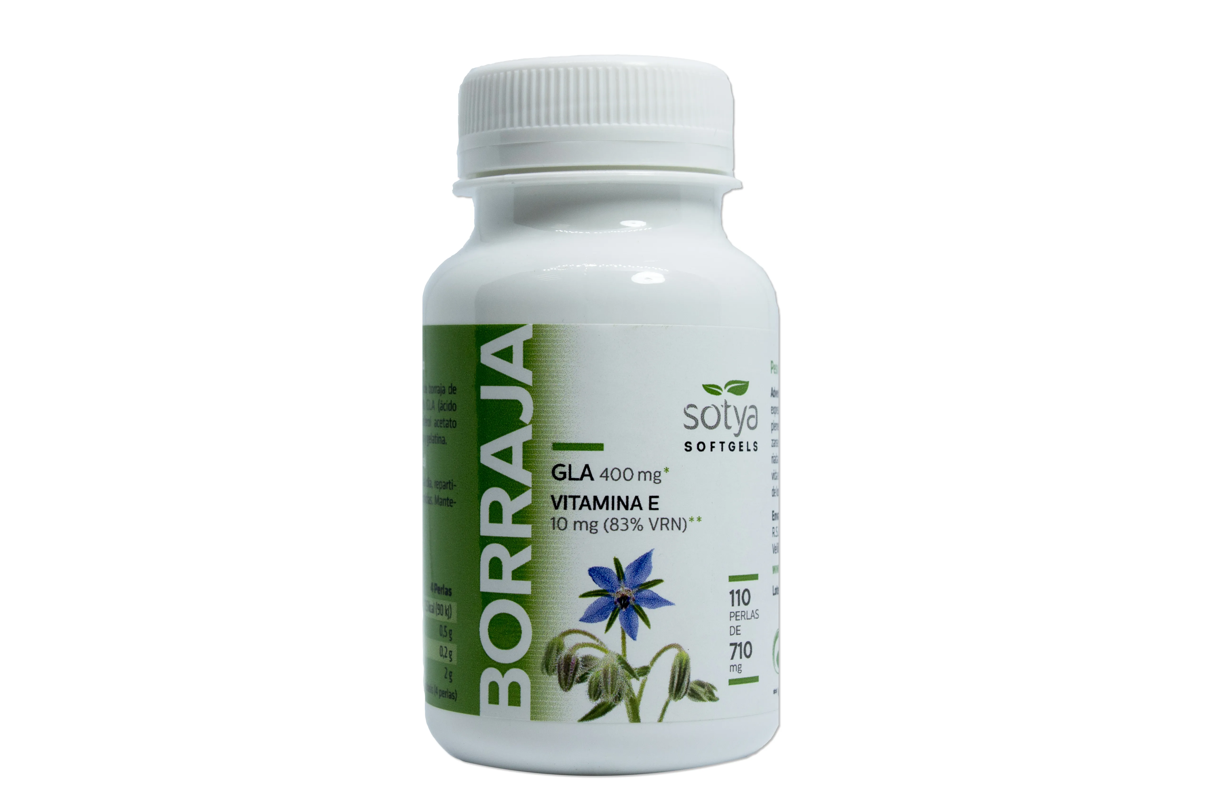 Sotya Borraja Vit e 110 Perle Da 710 Mg
