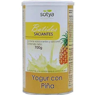 Sotya Satiating Smoothie Yogurt Ananas 700 Grammi