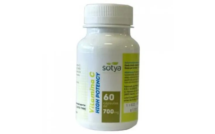 Sotya Vitamina C ad alta potenza 60 capsule da 700 mg