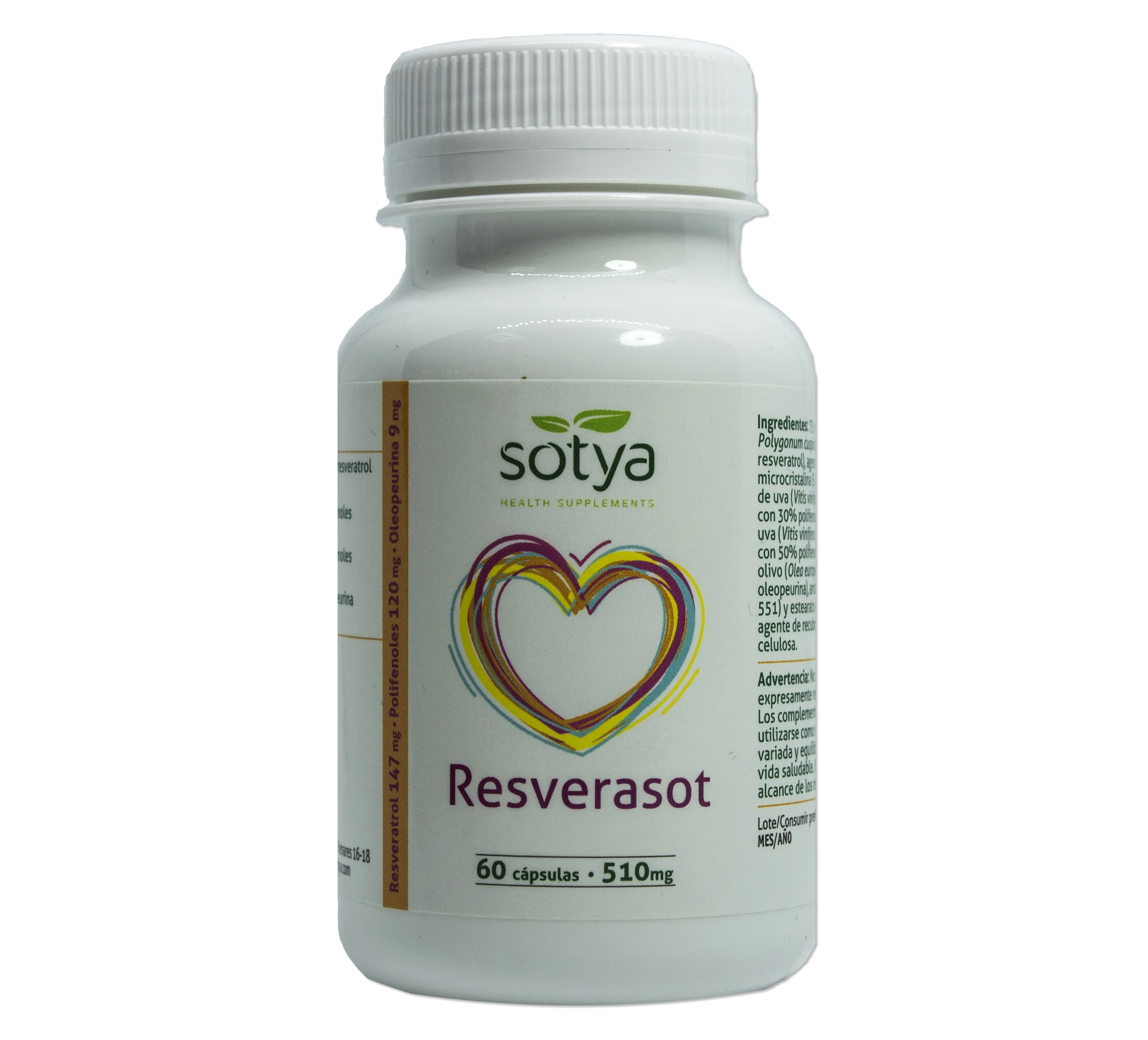 Sotya Resvera Sot 510 Mg 60 Capsule