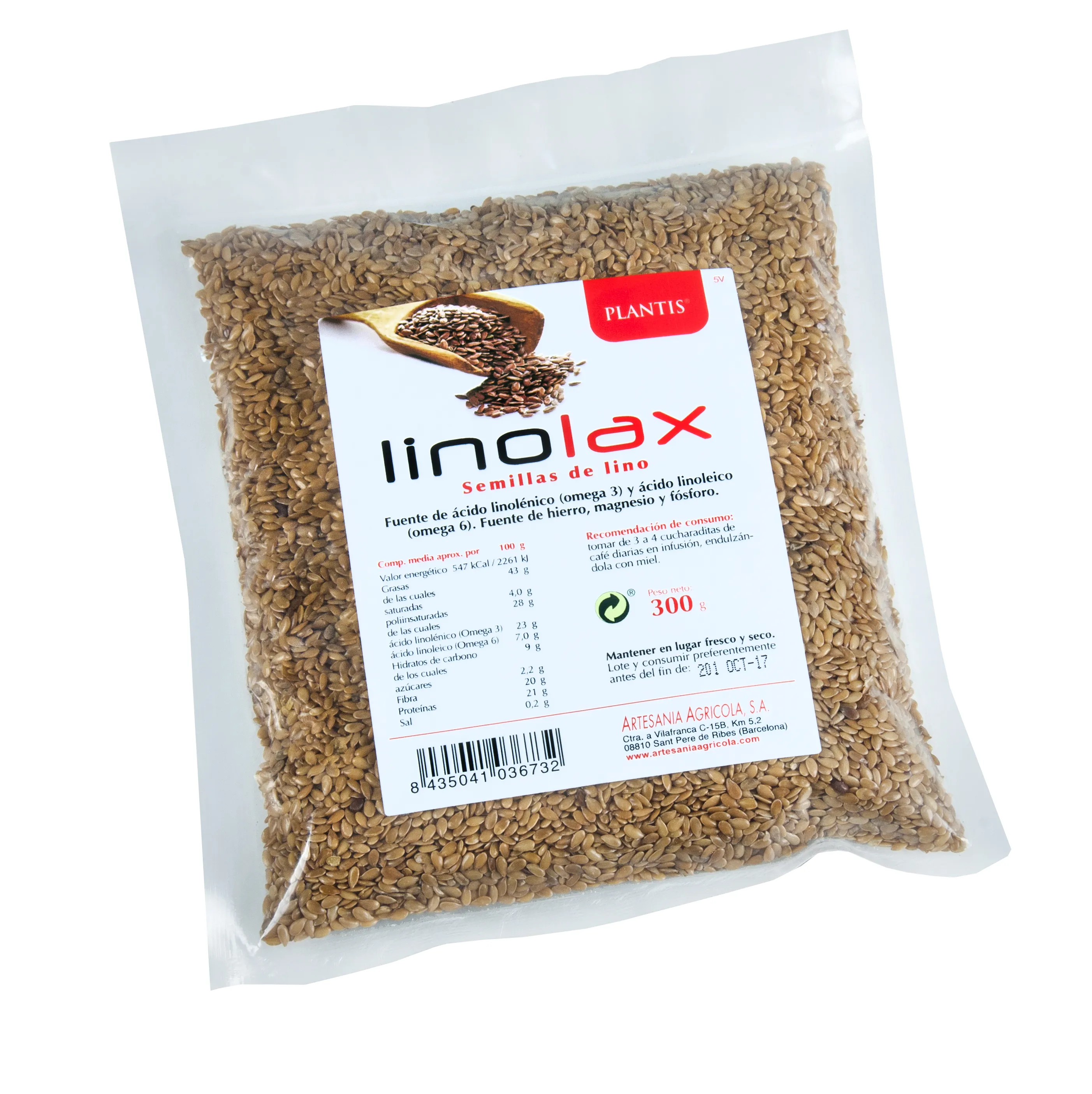 Plantis Lin Lax 300 g Semi di lino