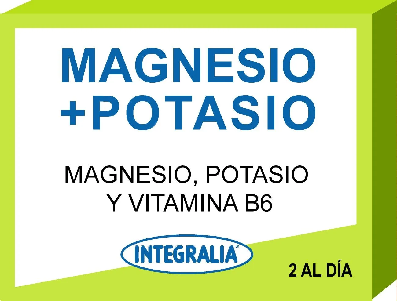 Integralia Magnesio Potassio Vitamina B6 60 Caps