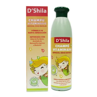 Shampoo Shila alla vitamina D per la scuola 250 ml