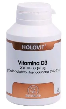 Equihealth Holovit Vitamina D3 2.000 Ui K2 60 Ug 180 Cap