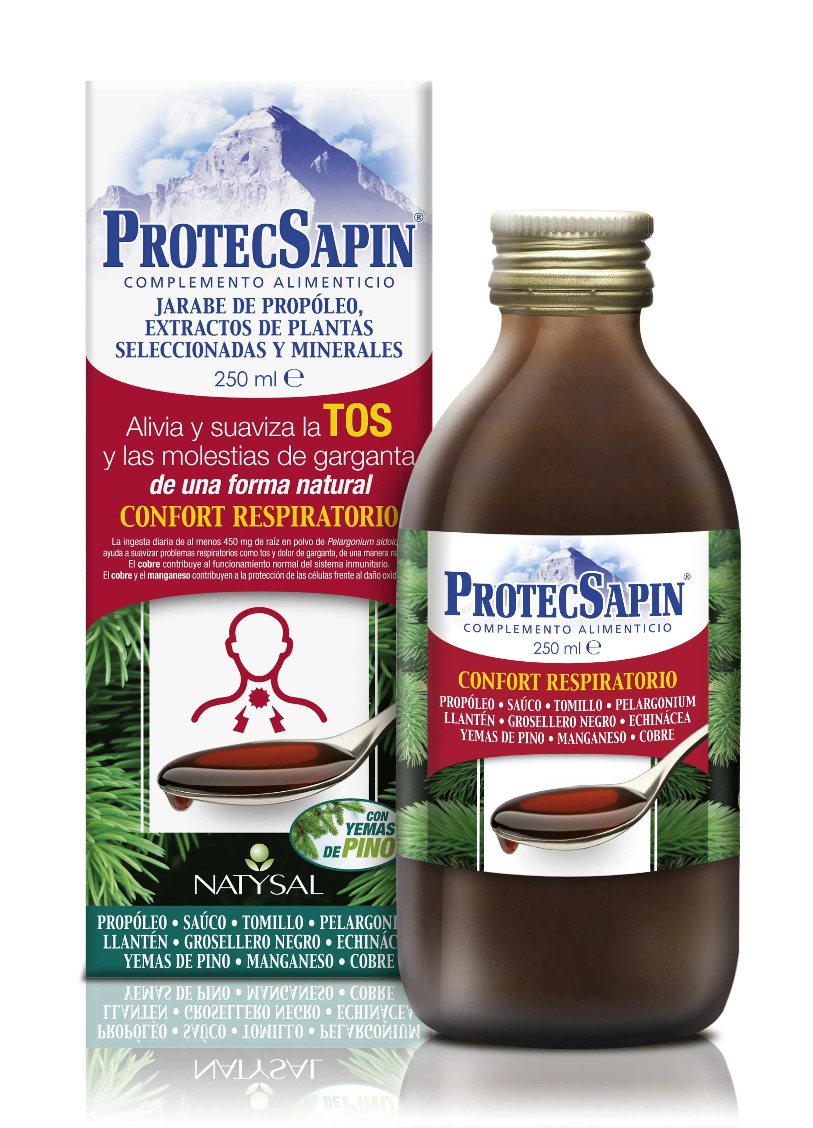 Natysal Protec Sapin Sciroppo 250ml
