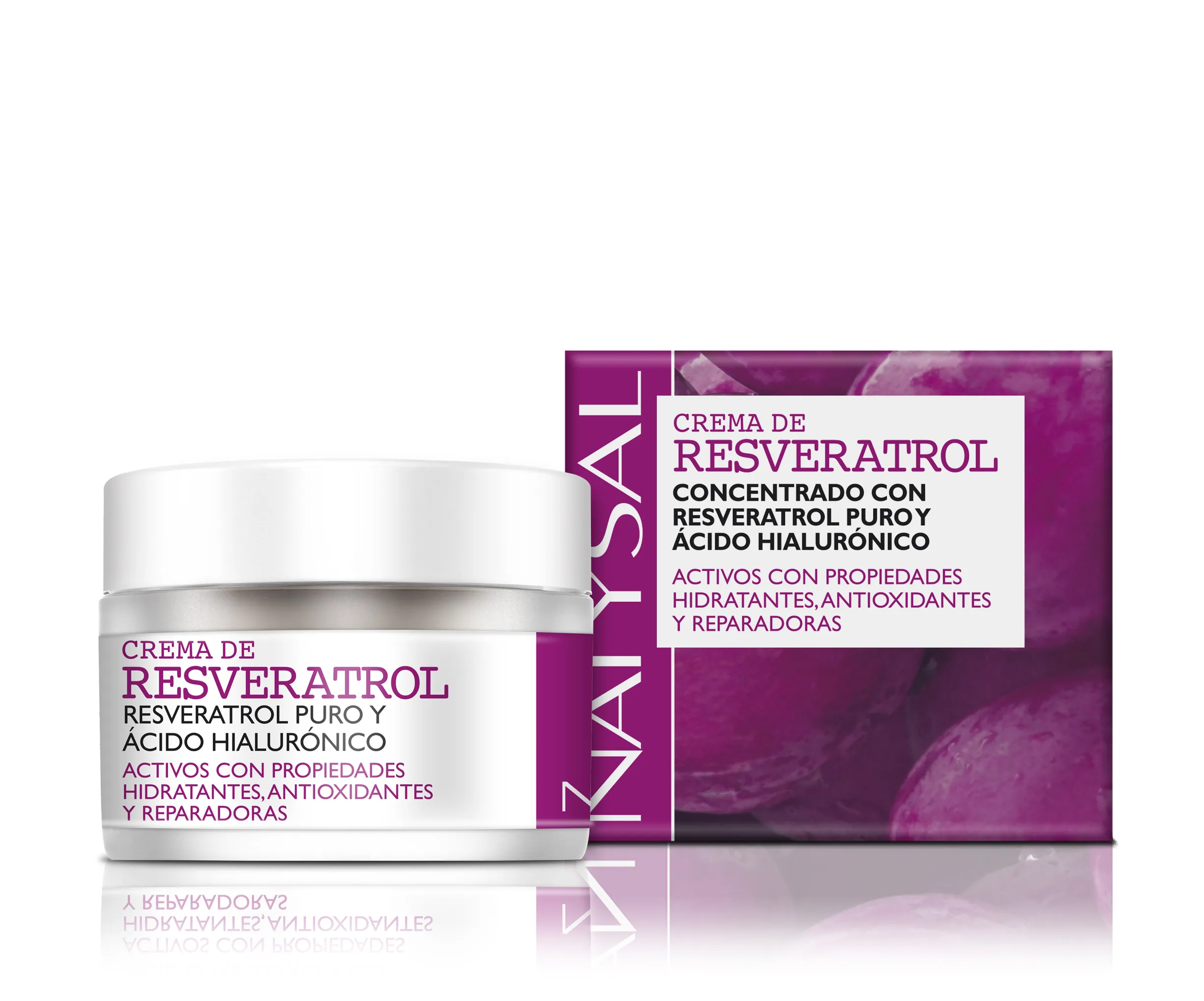Crema Natysal Resveratrolo Naturale 50 ml