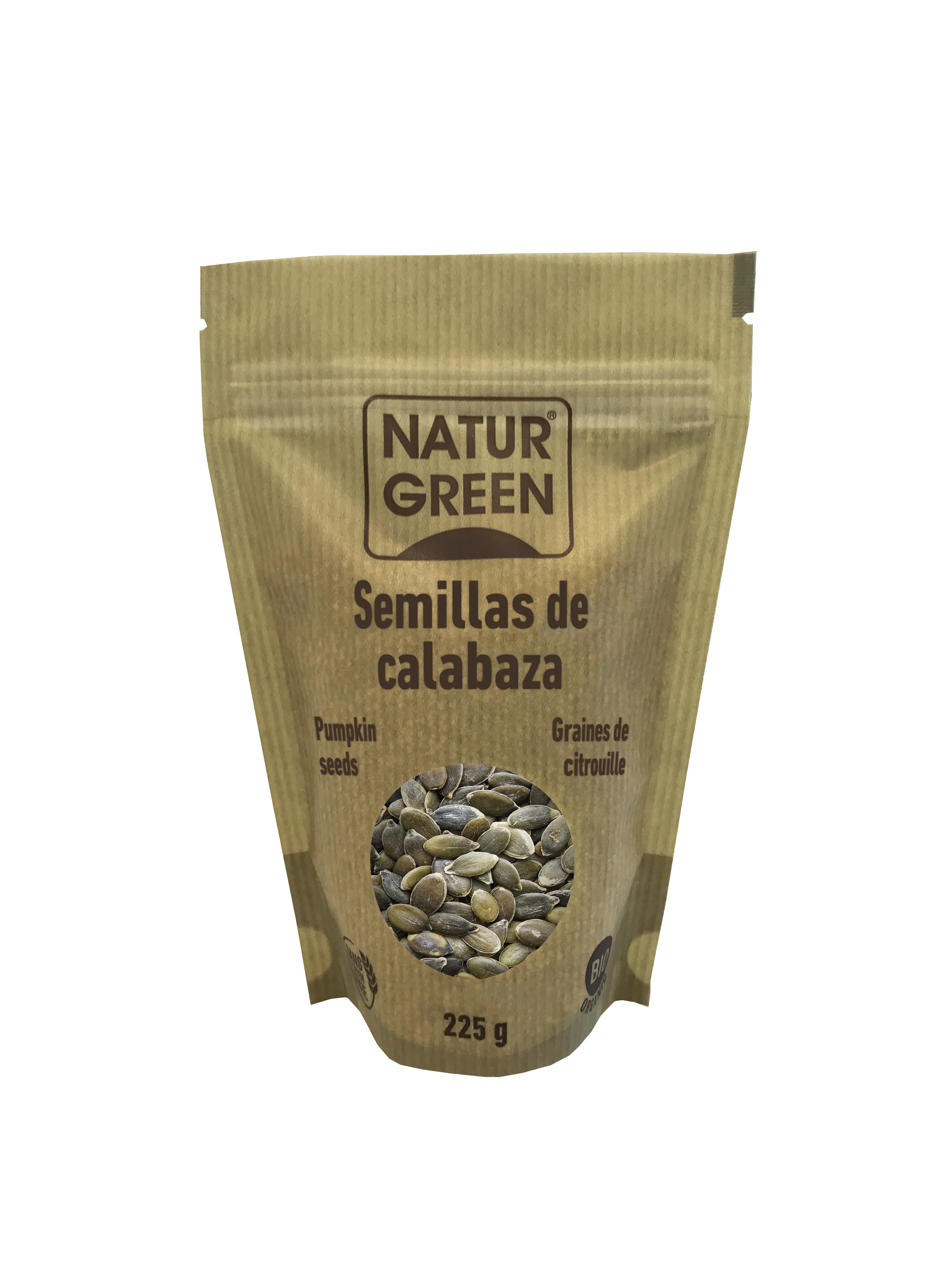 Semi di zucca biologici Naturgreen 225 g