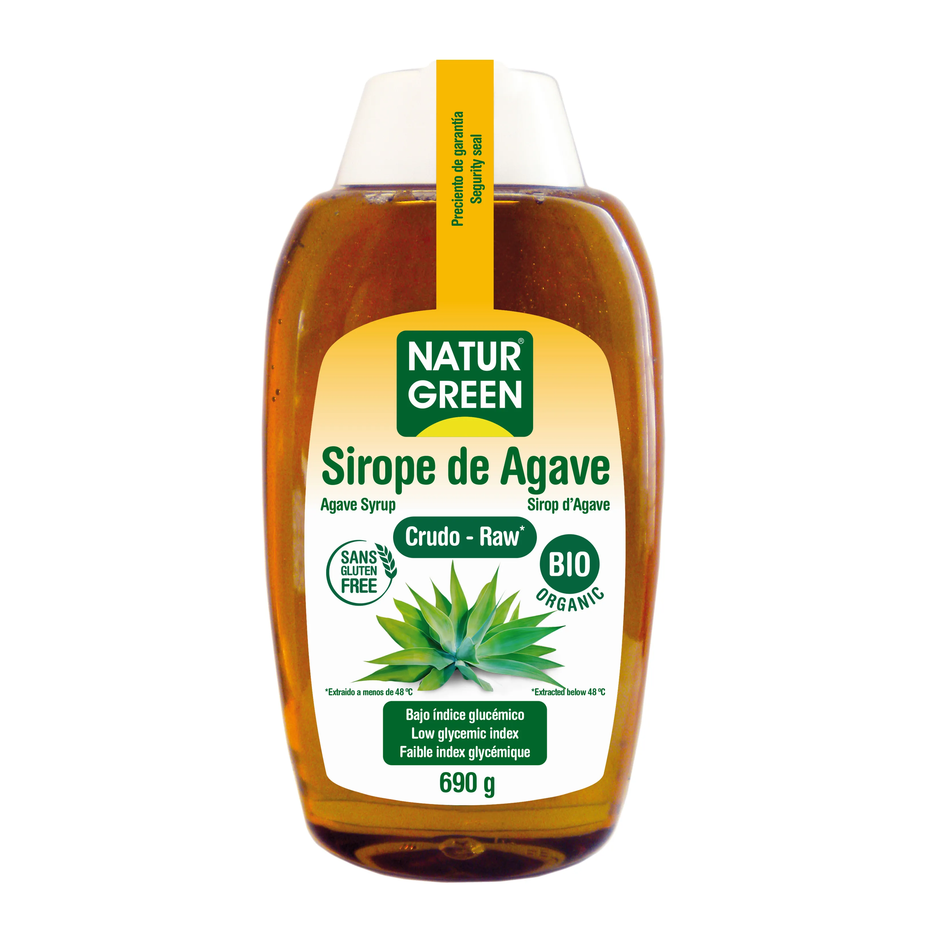 Sciroppo d’agave crudo Naturgreen 500ml