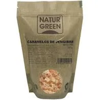 Caramelle allo zenzero Naturgreen 125g morbide