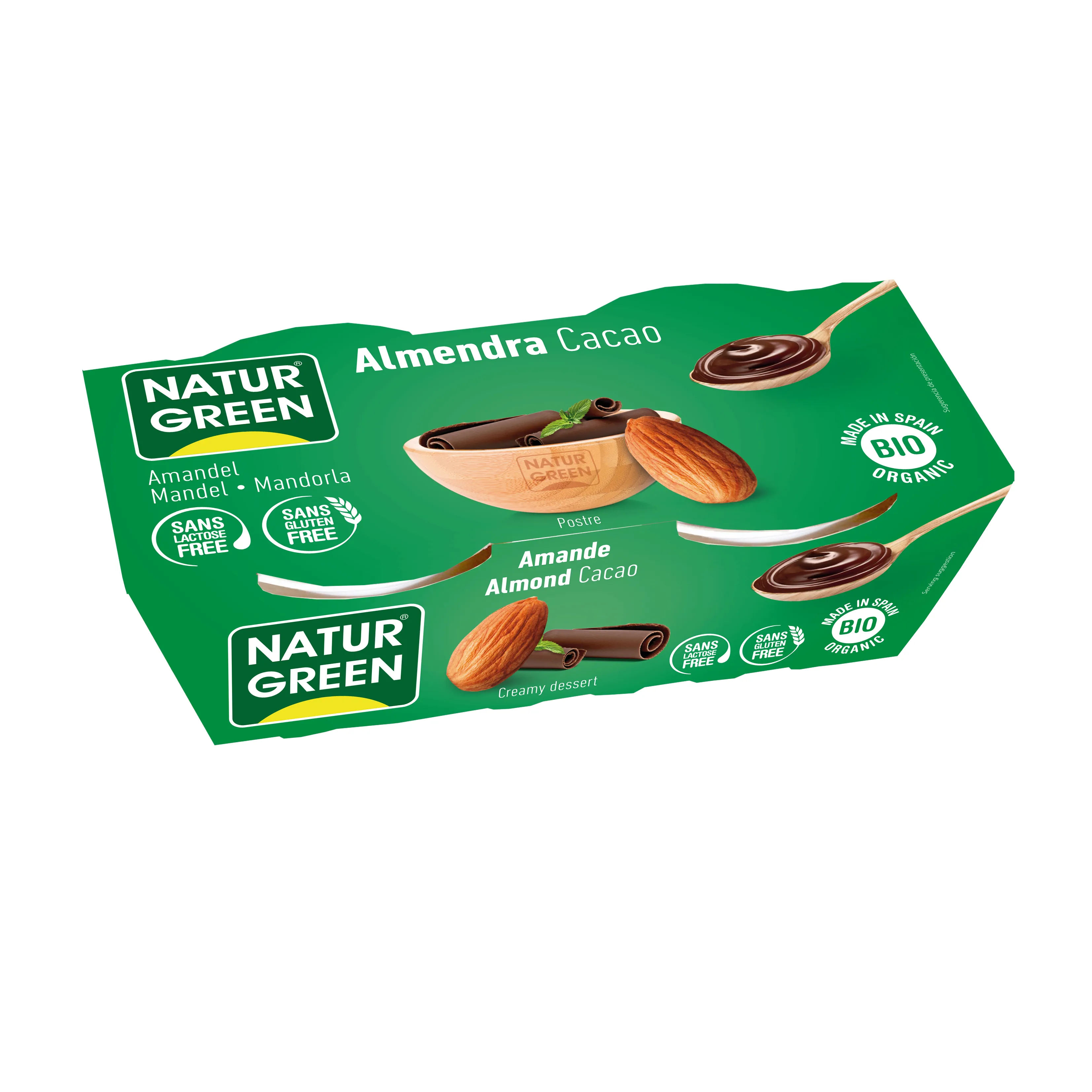 Cioccolato Naturgreen Almendra 2 X 125 g