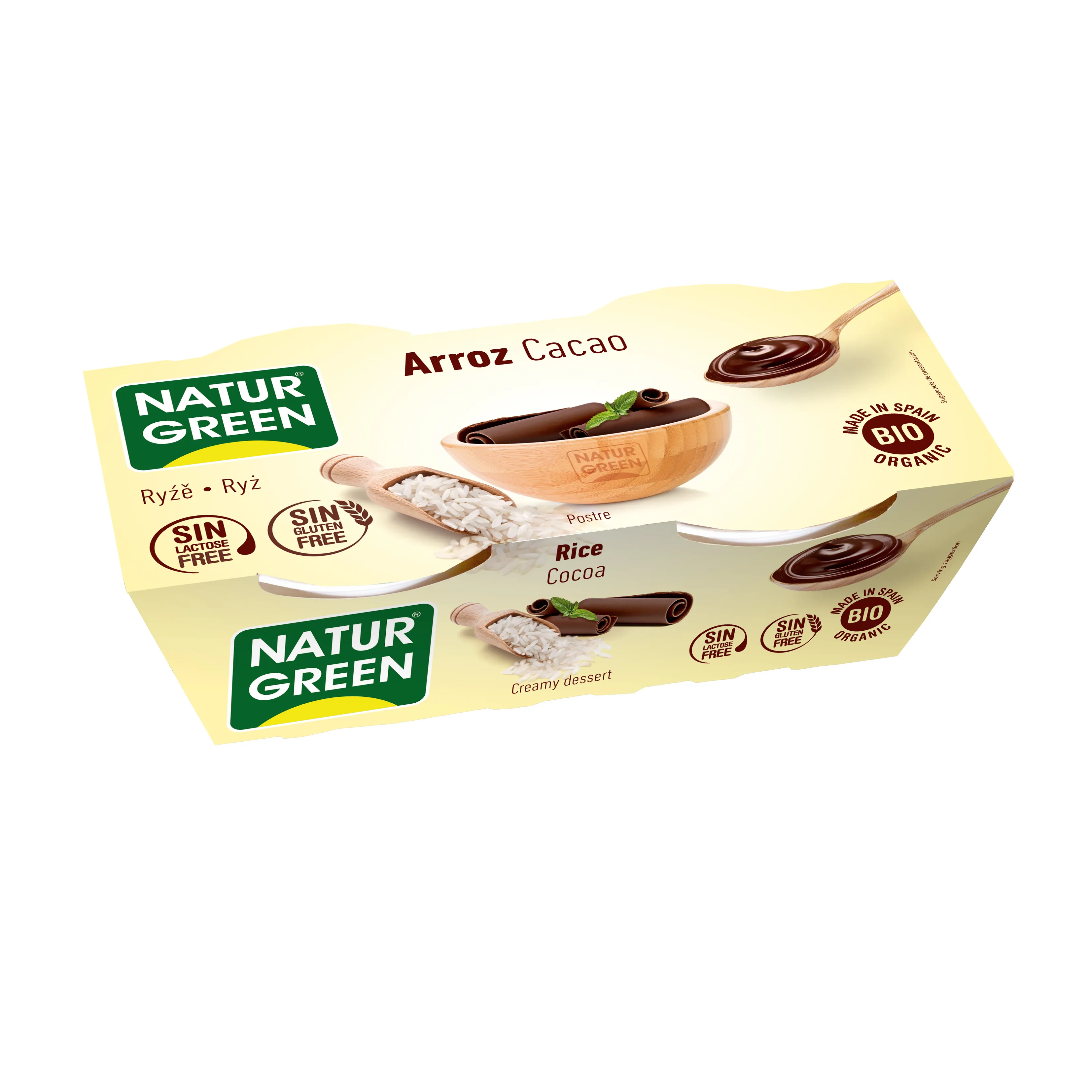 Naturgreen Arroz Cioccolato 2 X 125g