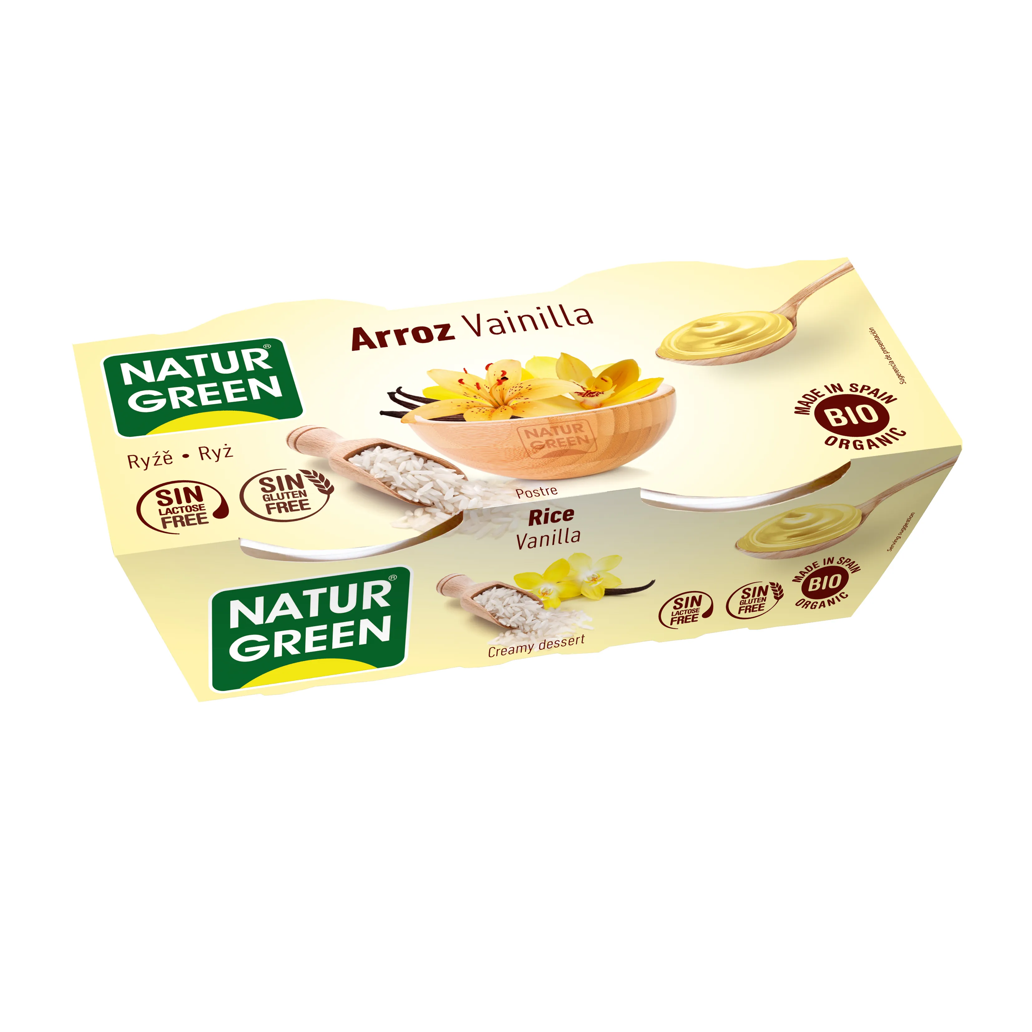 Riso alla vaniglia Naturgreen 2 x 125 g