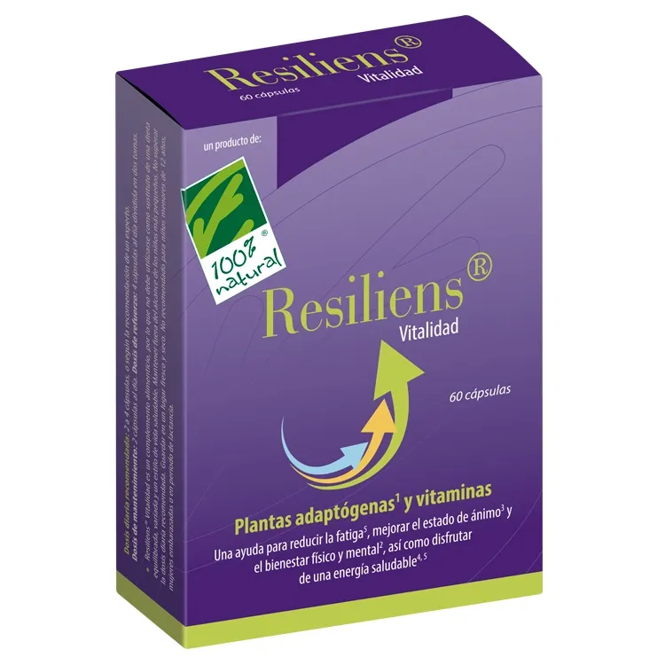 100% Natura Resiliens Vitalità 60 capsule