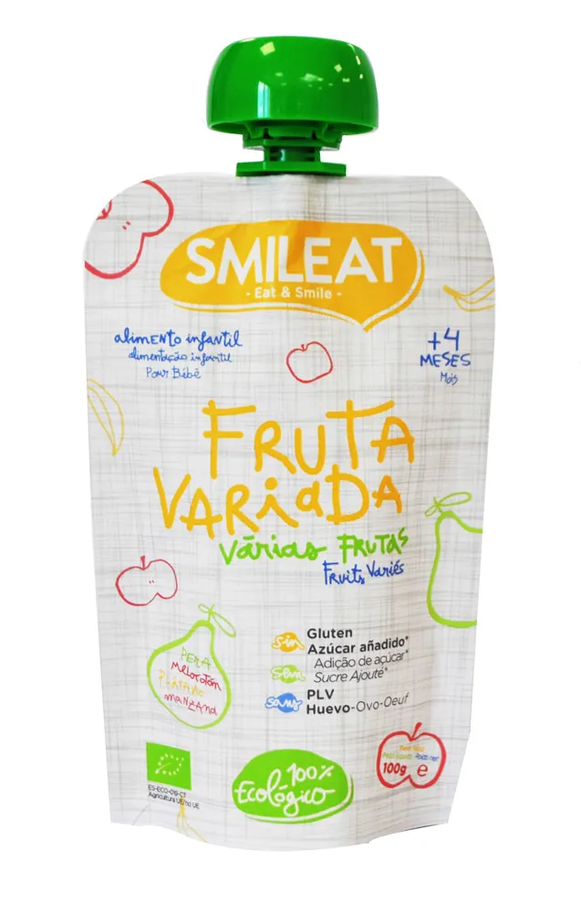 Smileat Fragola Banana Bustina 100g