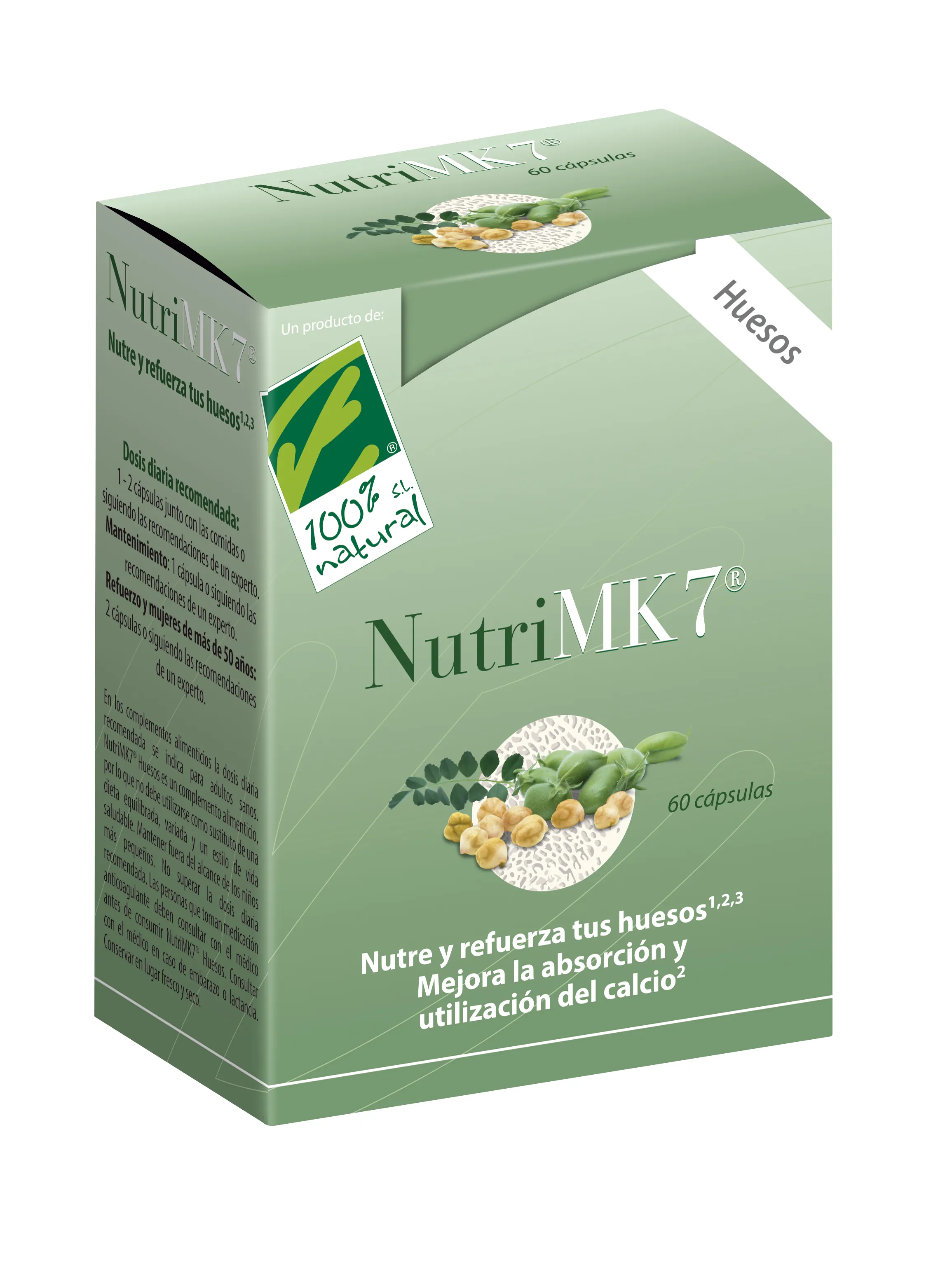 Nutrimk7 Bones 60 capsule 100% naturali