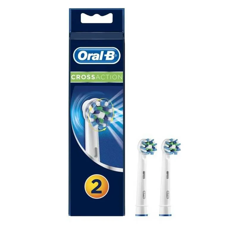 Oral-B Pro Cross Action Black Ricarica 2 unità