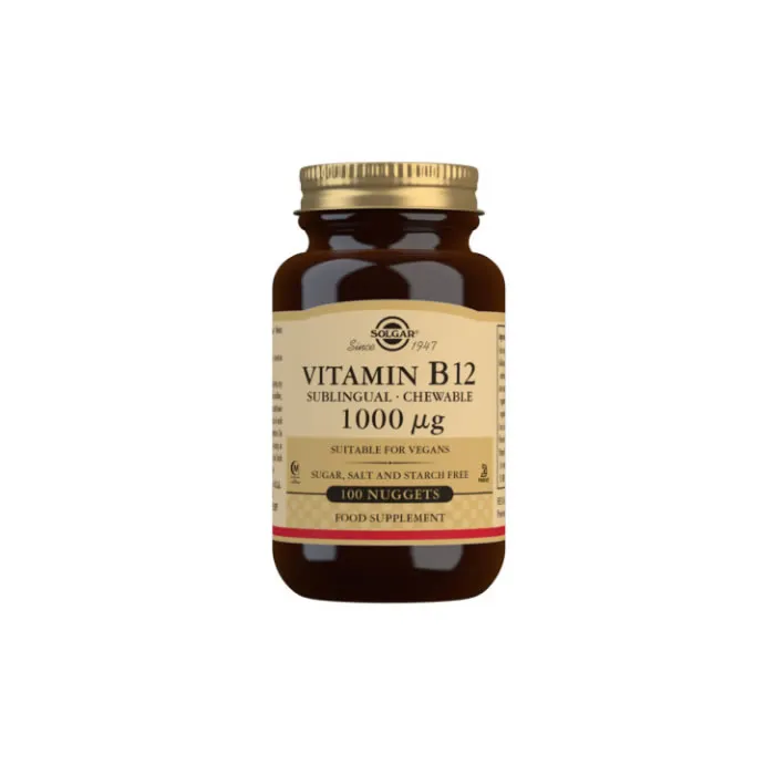 Solgar Vitamina B12 1000?g 100 Compresse Masticabili