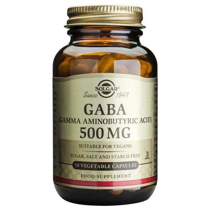 Solgar Gaba 500mg 50 Capsule