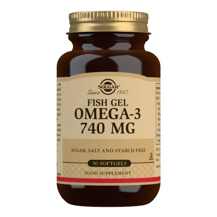 Solgar Fish Gel Omega 740 mg 50 capsule molli