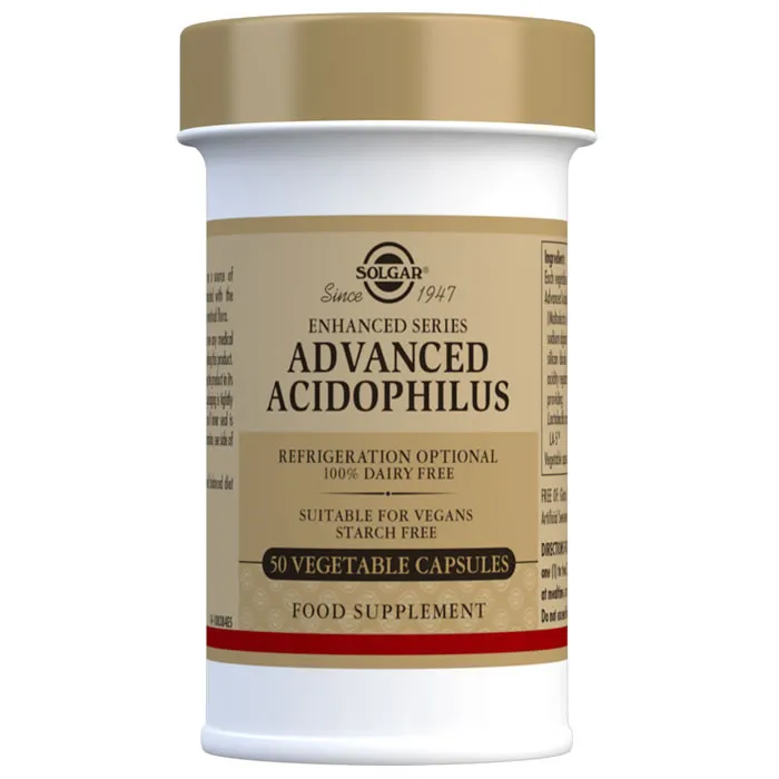 Solgar AcidoPhilus Advanced 50 Capsule