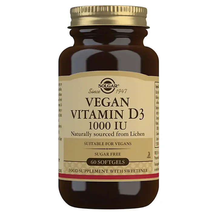 Solgar Vitamina D3 1000 UI 60 capsule molli