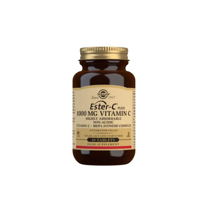 Compresse di vitamina C Solgar Ester-C Plus da 1000 mg – Confezione da 30