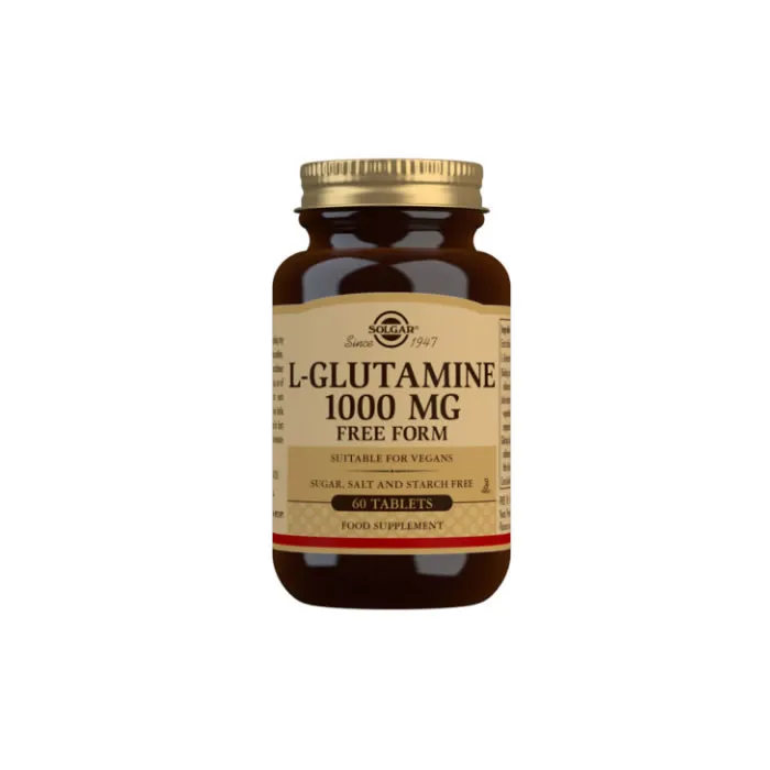 Compresse di L-glutammina Solgar da 1000 mg – Confezione da 60