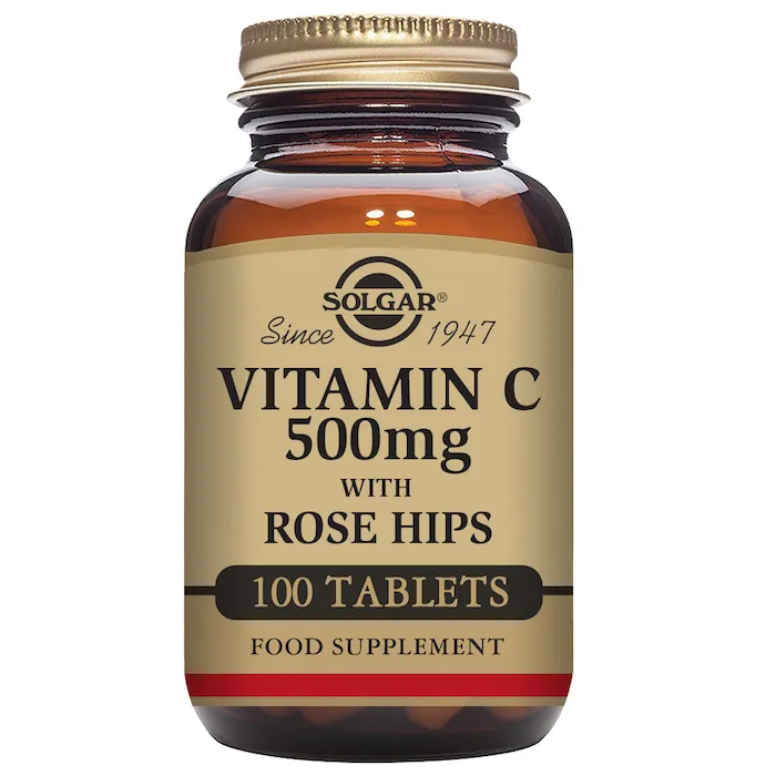 Solgar Vitamina C Rosa Canina 500mg 100 Compresse