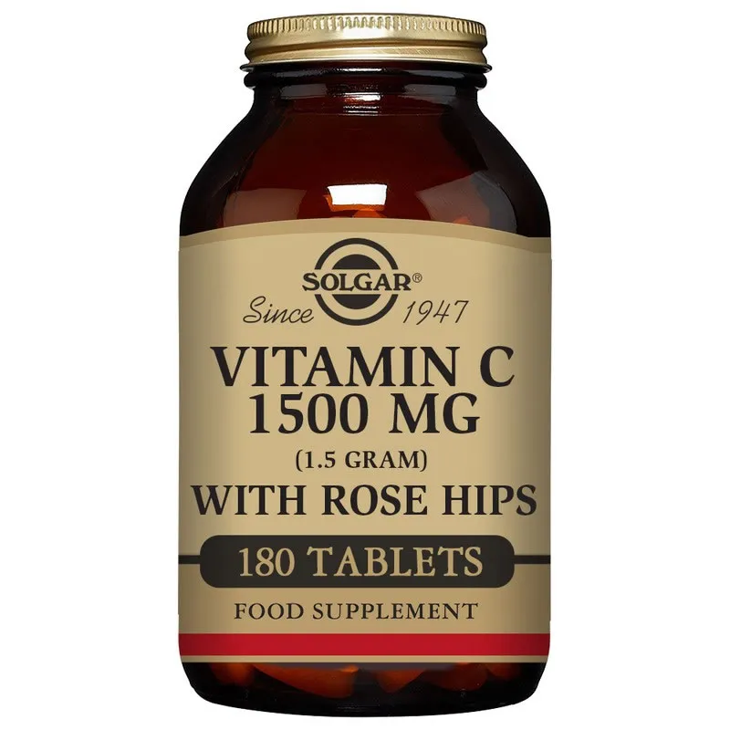 Solgar Vitamina C 1500 mg 180 compresse