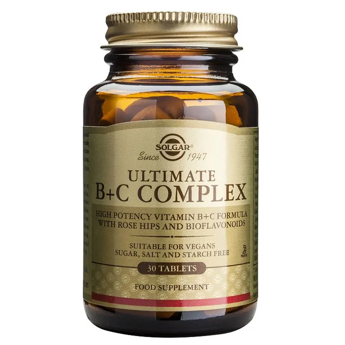 Solgar Ultimate B+C Complex 30 compresse