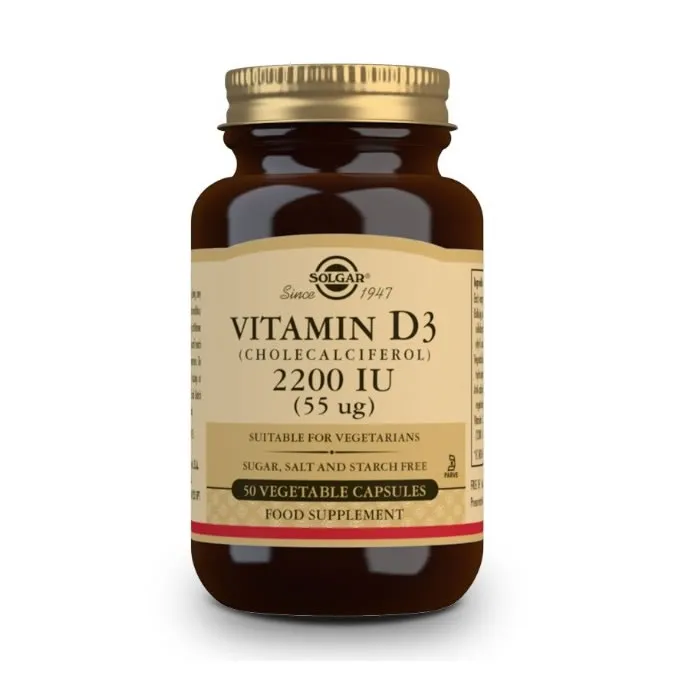 Solgar Vitamina D3 2200 UI (55 mcg) 50 capsule