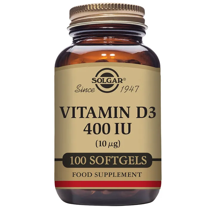 Solgar Vitamina D3 400 UI 100 capsule