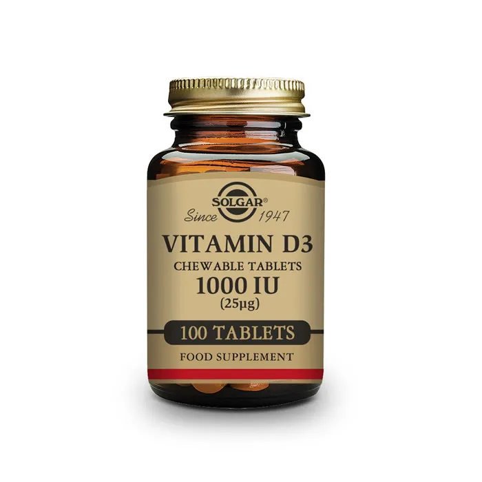 Solgar Vitamina D3 1000IU 100 capsule