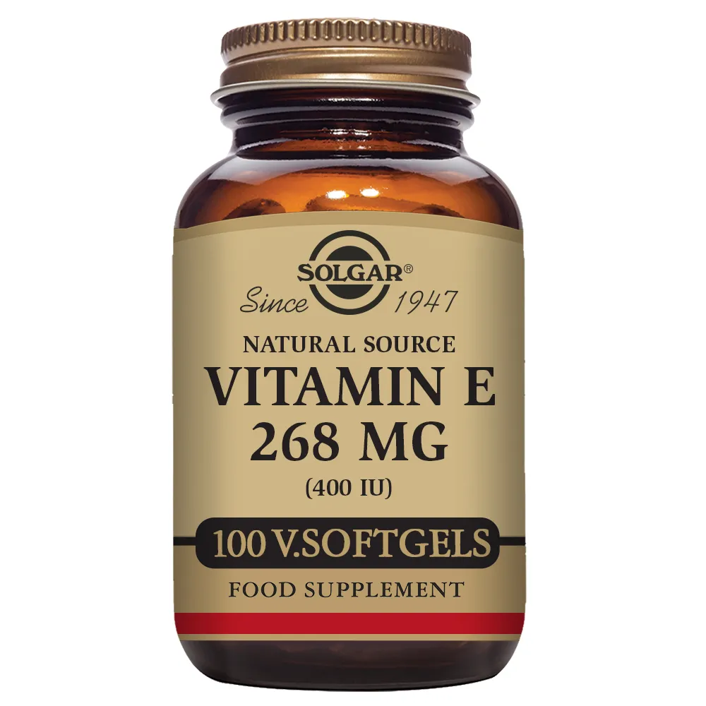 Solgar Vitamina E 400 UI 100 V. Capsule molli