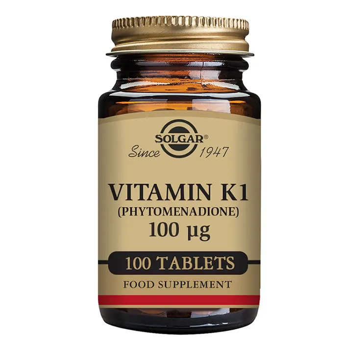 Solgar Vitamina K1 100 cm g 100 Compresse