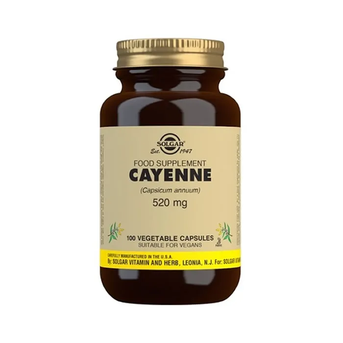 Solgar Cayenne 520 mg 100 capsule